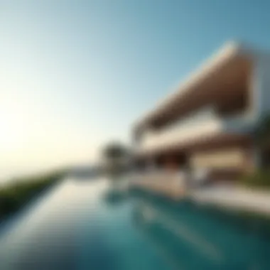 Modern Architectural Marvel of Dubai's Beachfront Villas Breathtaking beachfront villa with modern architecture