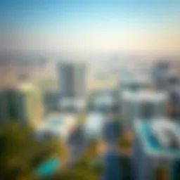 Aerial view of Emaar Dubai South showcasing modern architecture