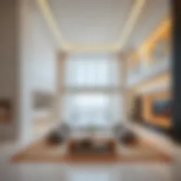 A stunning modern home with sleek architecture in Dubai