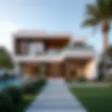 Luxurious villa exterior in Al Furjan