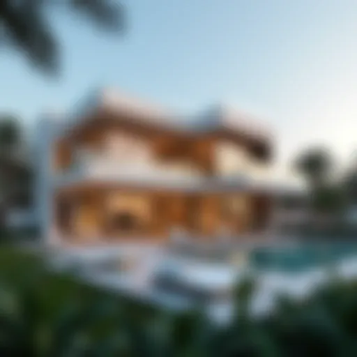 Luxurious Yas Villas Exterior