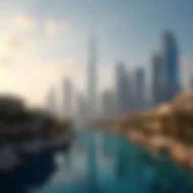 A luxurious skyline view of Dubai showcasing modern architecture